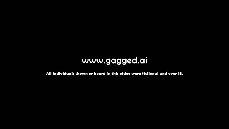 Gagged AI Cartoons: Rich Black Property