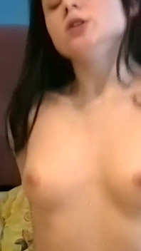 Horny Brunettes Getting Hard Fucked on the Couch