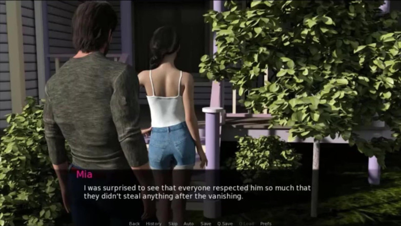 Visual Novels: Pine falls part 16