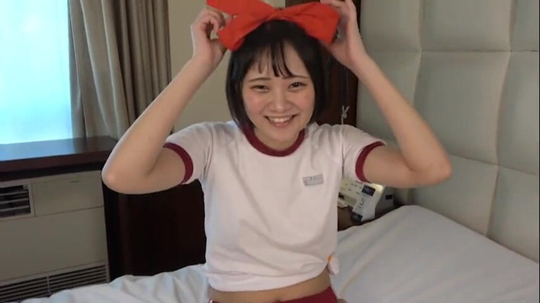 japan banana: Cute Japanese 18-year-old Female Student Is Blowjob and Creampie Sex Gonzo...