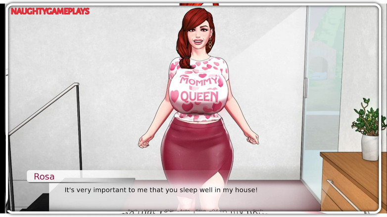 Naughty gameplays: Ama de casa cachonda abraza al inquilino con su enorme...