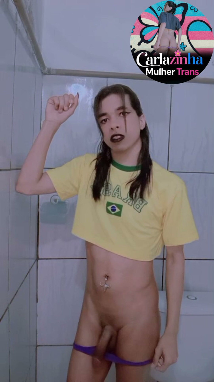 Srta. Carla: Carla Whore in a T-shirt From Brazil and the Hard...