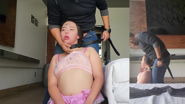 Pleyade07: Curva supusă este umilită, scuipată și futută anal