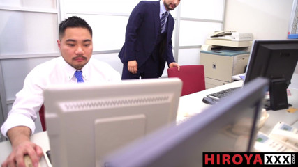 HiroyaXXX: Horny Hiroya and Rio Barebacks Bao Tight Ass in POV...