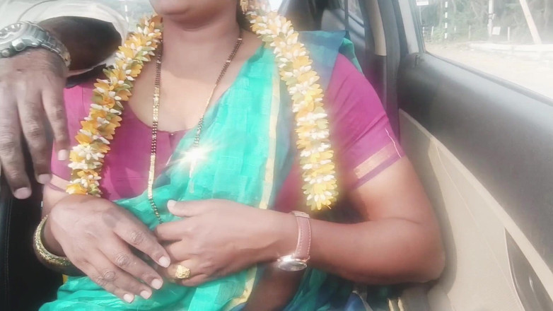 Telugu honey lips: सौतेले पापा बेटी का कार सेक्स, तेलुगु गंदी बात, भाग -1