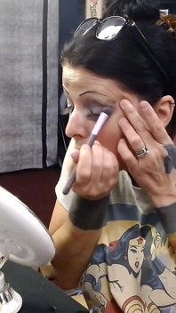 Rty na Lashes make-up