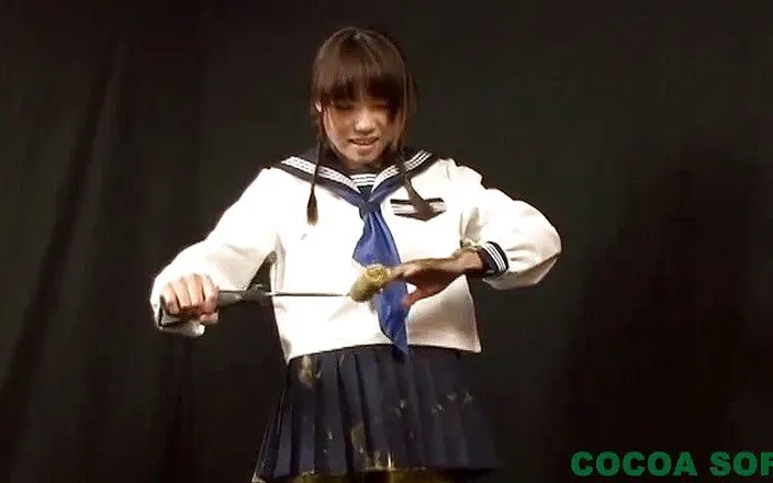 Cocoa Soft: The first masturbation scene is recorded in the Gold Paint...
