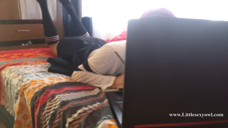 Littlesexyowl: my stepfather won't let me do my homework, he always...