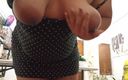 Karmico: Gorda mexicana fofa namorada mostra bunda grande em corda G