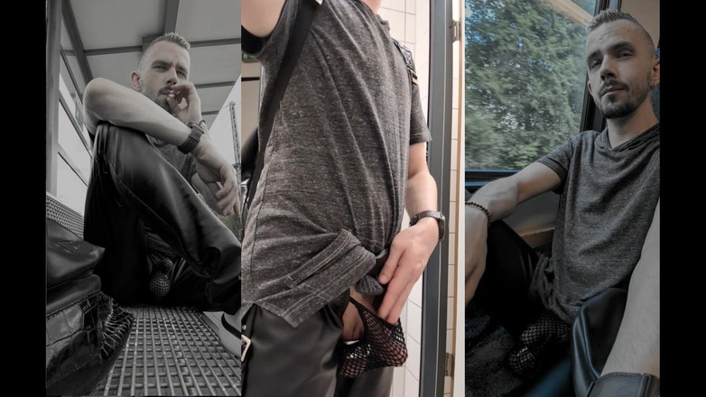 kinkygaynudist: 見知らぬ街に浸れて - 私のいたずら好きな都会(Tバック)散歩