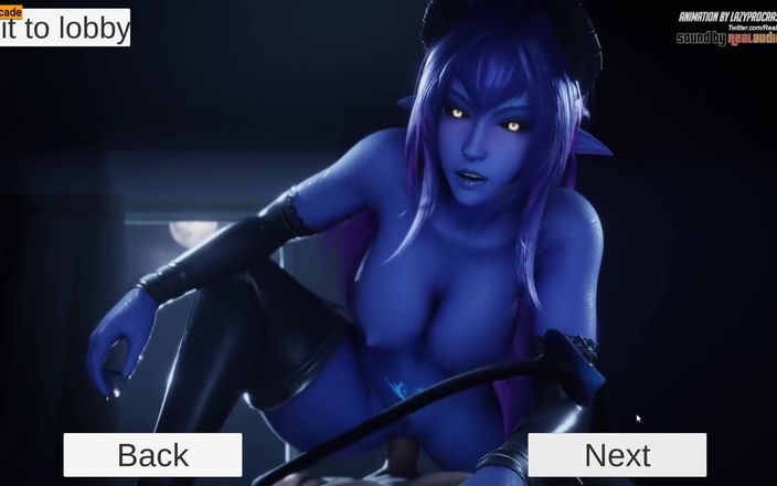 LewdArcade: 포섬 섹스 스콘 갤러리 컬렉션 [13부] 포트나이트 패러디 포르노 게임 플레이 [18+]