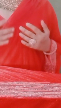 Indian Gay Crossdresser Real XXX Sex in Red Saree Hard Fuck