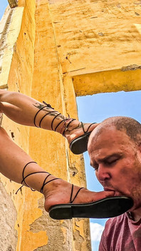 Soles and Submission in Gladiator Sandals