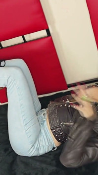 Footjob in Dr. Martens Boots