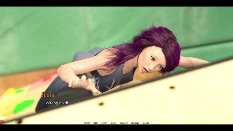 AVN Teller: Taboo university - bouldering con testa rossa carina e ragazza del...