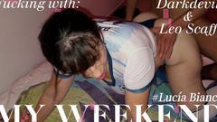 Spanish pornstar Lucia Bianco: Weekend Threesome with Darkdevil & Leo Scaff