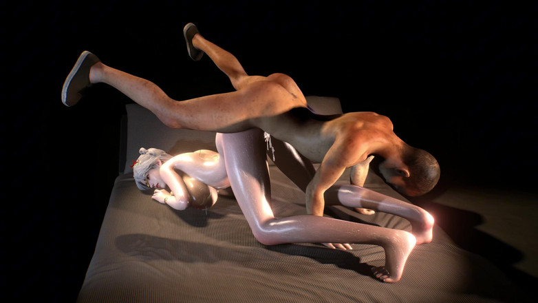 Why fuck so hard: 3 boyutlu büyük memeli sürtük kostümlü model çok sert sikiliyor