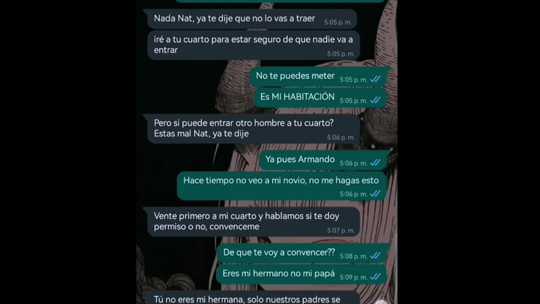 Natasha Caseros: 和我的小继妹的热辣聊天，我不想，但我最终还是被她后入了！Natasha自制的