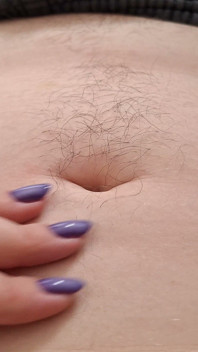 Worship My Hairy BBW Bellybutton