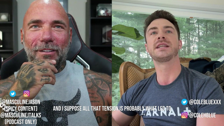 Raw and Uncensored with Masculine Jason: Confessioni porno star - Cole blue (episodio 157)