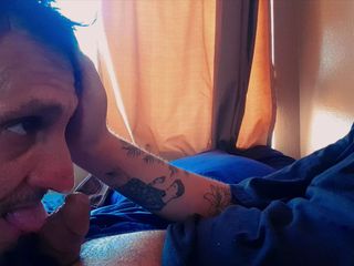 Lymph Guy: Stepdaddy Sucks His Disabled Boys Cock Dry