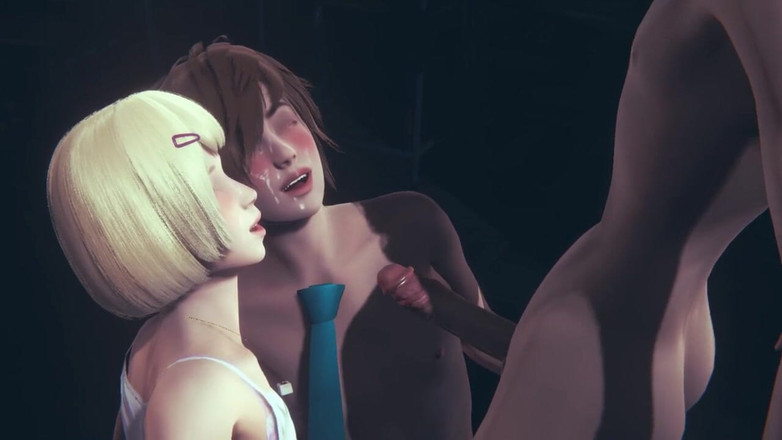 Yaoitube: Yaoi Femboy - Yaoi Trei Femboys care fac sex cu ele și...