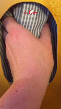 Hot Italian Cock at the Gloryhole - Sucked Dry with My Special Tongue Technique!
