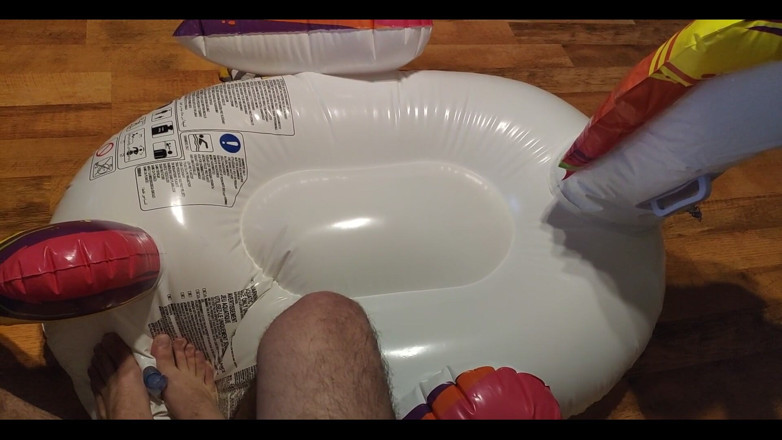 Floatie Boy: Deflating My Inflatable Unicorn with My Feet
