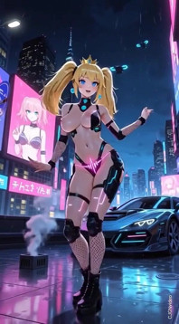 108. Princess Peach Cyberpunk Version Dance (ai Animation)