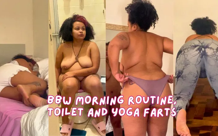 Cutiepiie Chubby: BBW Morning Routine, Toilet and Yoga Farts