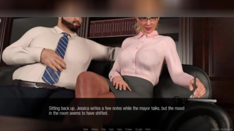 3DXXXTEEN2 Cartoon: Jessica'nın giderek artan gerilmiş dürtüleri. 3 boyutlu porno çizgi film seks