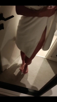 All Wet and Horny After Shower, Your Actions?