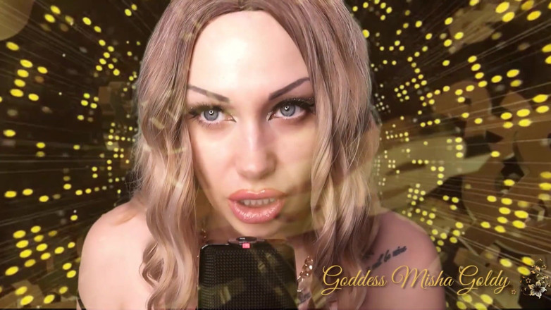 Goddess Misha Goldy: Mesmerizing 3Dio ASMR! For you - lonely jerkaholic! I am real here...