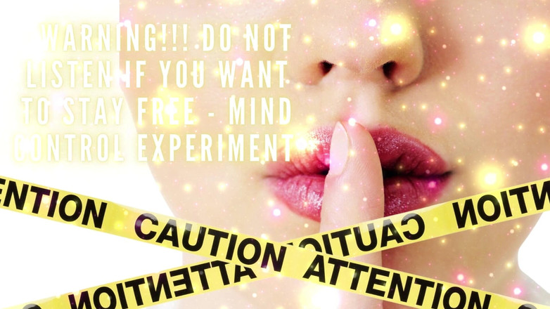 Goddess Misha Goldy: Varování!!! Neposlouchej, pokud chceš zůstat volný - experiment s ovládáním mysli