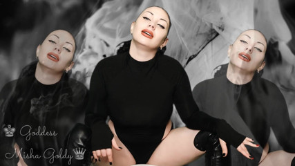 Goddess Misha Goldy: 보지보다 자지에 더 관심이 있습니다! 넌 점점 더 게이가 되고 싶어