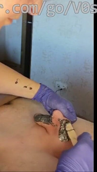 #205(3) Male Waxing. the Final Cum