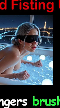 De olhos vendados fisting sob estrelas - história de sexo inglês