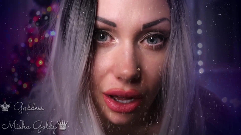 Goddess Misha Goldy: Asmr mê hoặc!! Jerkaholic lập trình lại! JOI