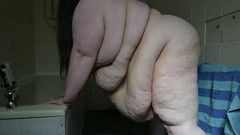 SSBBWLadyBrads: SSBBW pleskání s obřím břichem video