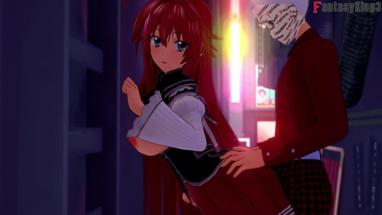 Fantasy king: Rias Gremory me convida para fazer sexo depois da aula -...