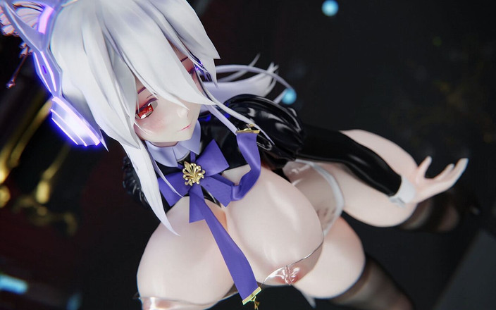MikuMotion: [mmd] chaqueta de cuero débil A-party_tonight bañador transparente tacones de...
