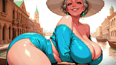 AI Porn: 巨大な谷間AIミルフ