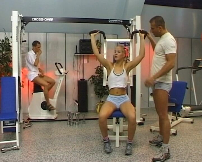 BB Video - Old School: Deutscher amateur-teen-dreier fMM mit einer blondine