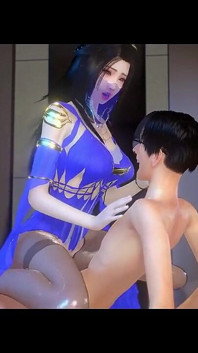 3d goddess spark: virtual desire flame - hentai animasi 3d
