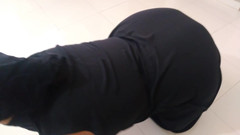 Aria Mia: 一个美丽的阿拉伯女人被提供现金在酒店啪，然后射在她多汁的阴户里