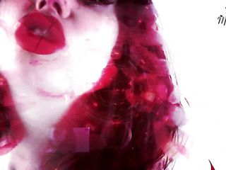 Goddess Misha Goldy: Mina röda kyssar på dig
