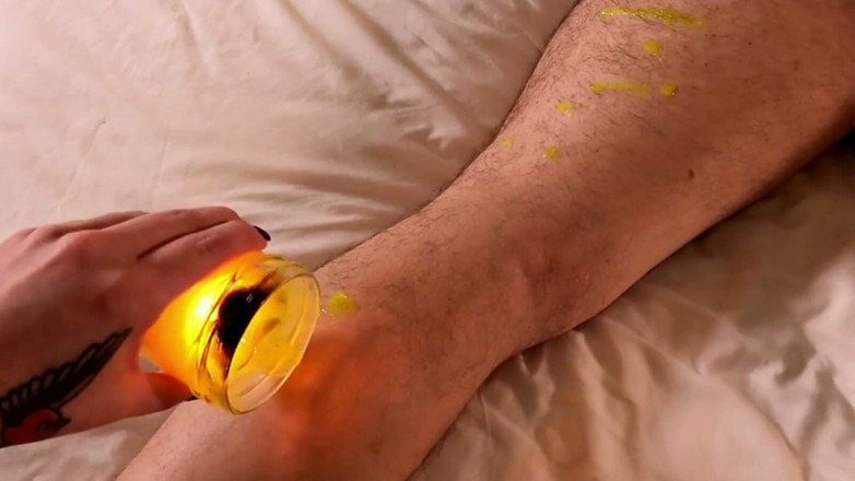Lady Lazarus: POV Wax Play with Gim Von Gamete