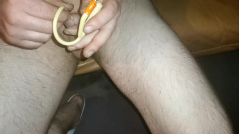 Fuck machine massaker: Sounding with Catheter and Sounding Rod Completely Introduced