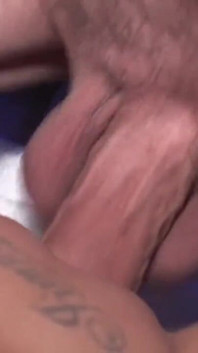 Blonde Badgirl Gets Gangbanged