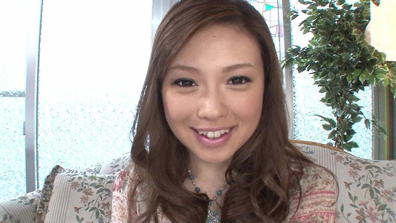 Blowjob Fantasies from Japan: Brunette Japanese babe gets busy during an interview